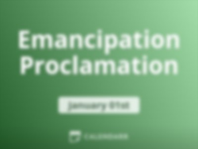 Emancipation Proclamation