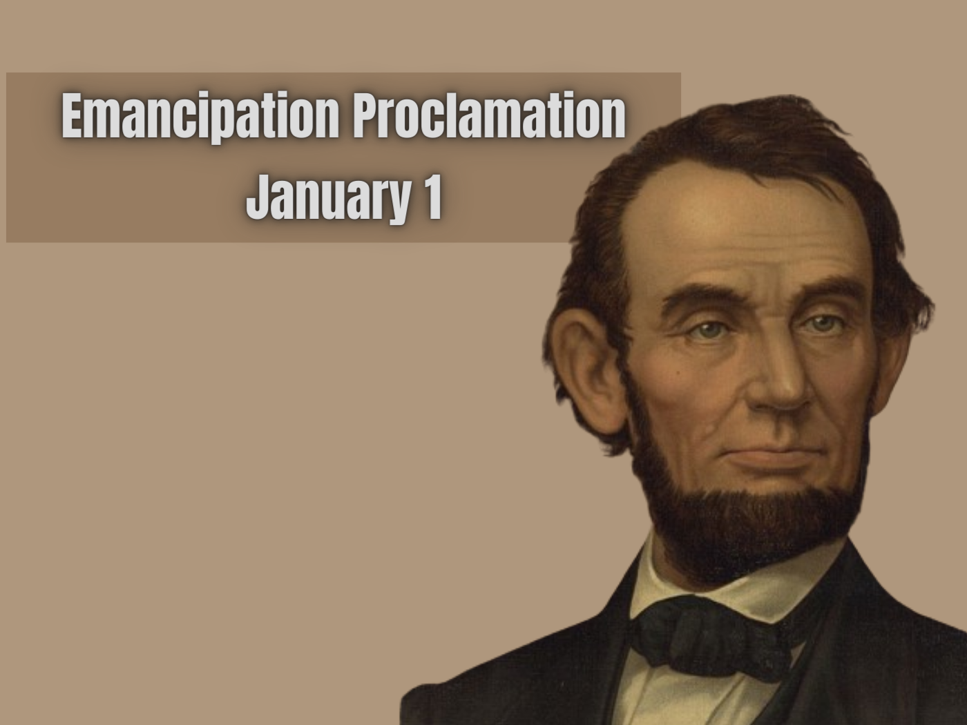 Emancipation Proclamation Anniversary | January 1 - Calendarr