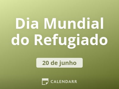 Dia Mundial do Refugiado