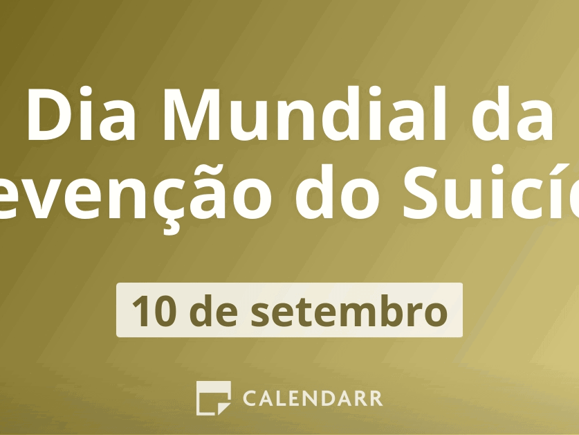 Blog do Jacob: 10 de setembro - Dia Mundial de Prevenção do Suicídio