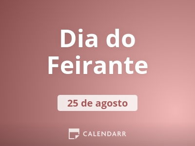 Dia do Feirante