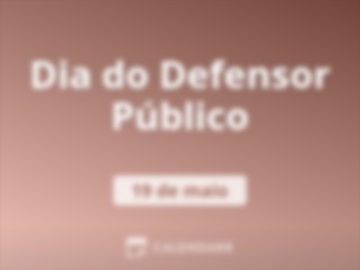 Dia do Defensor Público