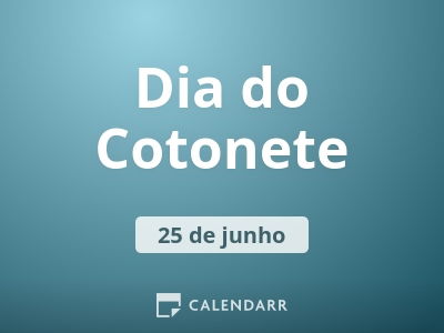 Dia do Cotonete