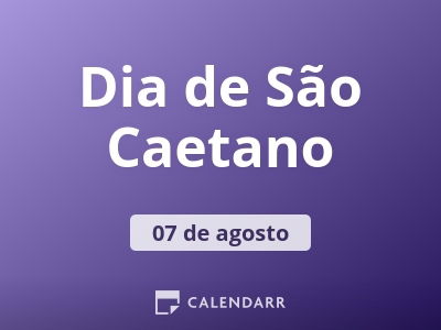 Dia de São Caetano