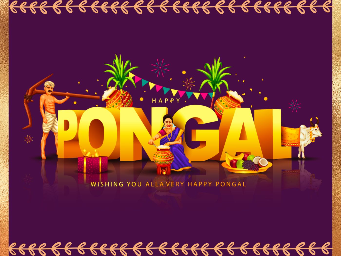 Pongal January 15 Calendarr