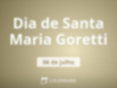 Dia de Santa Maria Goretti