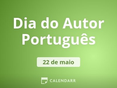 Dia do Autor Português