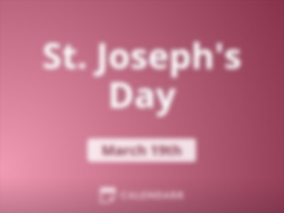 St. Joseph's Day