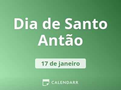 Dia de Santo Antão