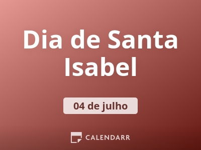 Dia de Santa Isabel