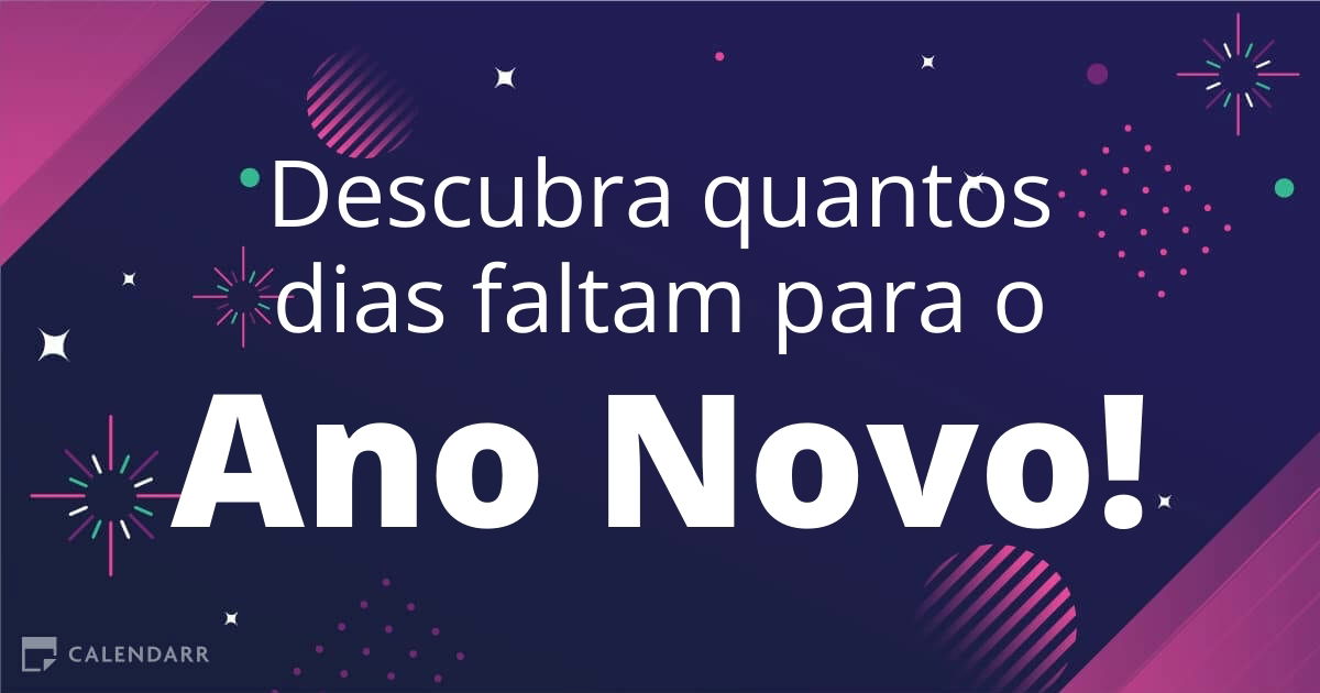 Quantos dias faltam para acabar 2022?