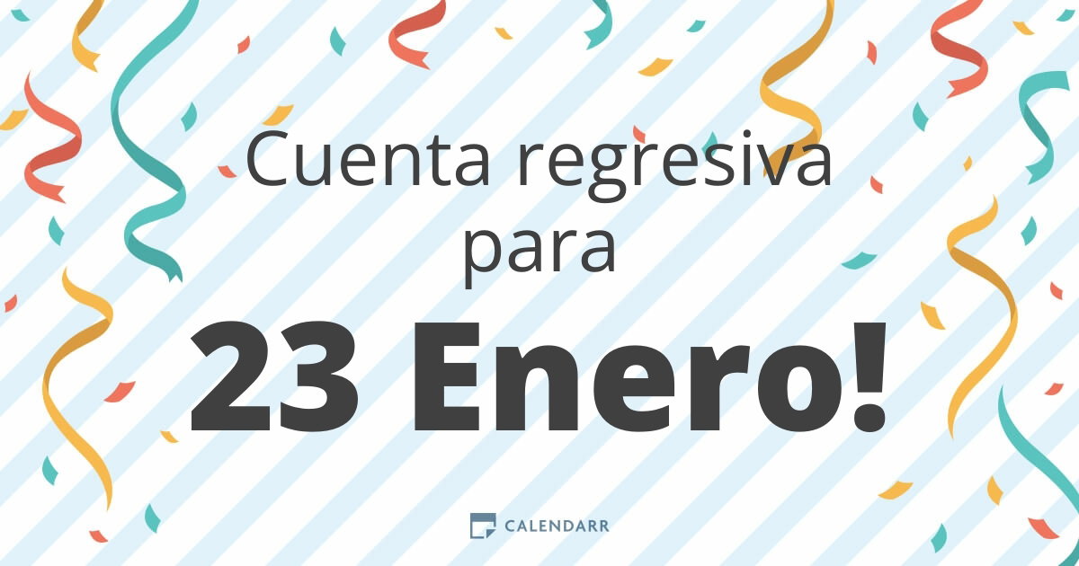 Día De Año Nuevo Cuenta Regresiva