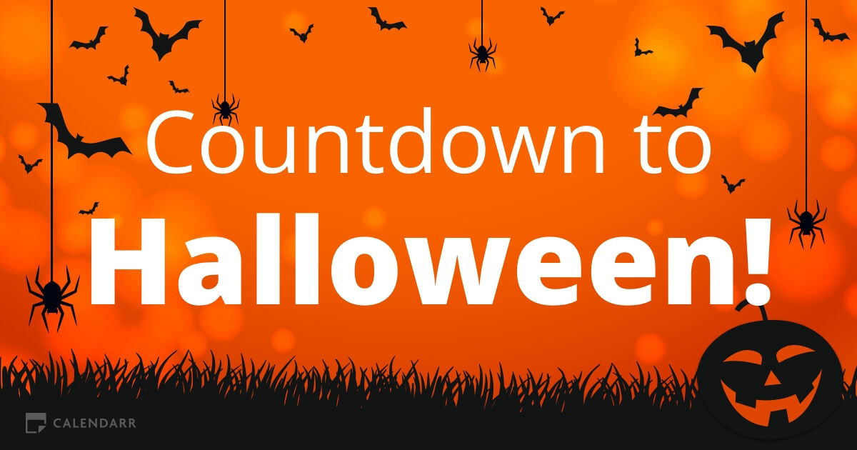 How Many Days Until Halloween 2025 Calendar