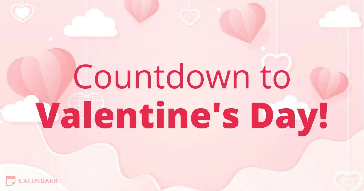 Countdown to Valentine's Day Calendarr