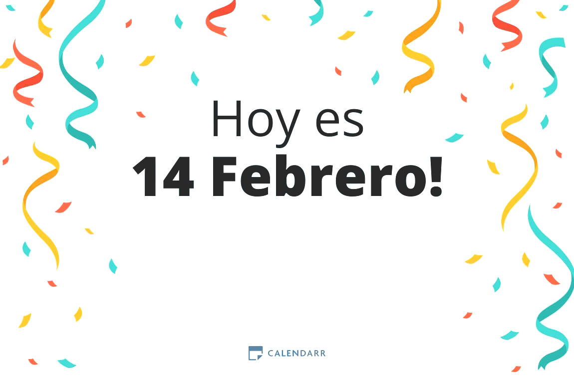 Descubre cuántos días faltan para 14 Febrero - Calendarr