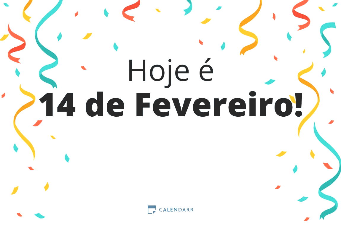 Descobre quantos dias faltam para 14 de Fevereiro - Calendarr