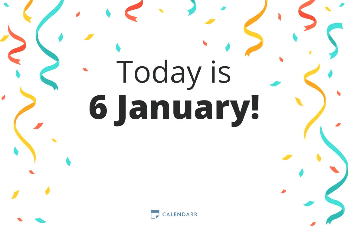 How many days until 6 January - Calendarr