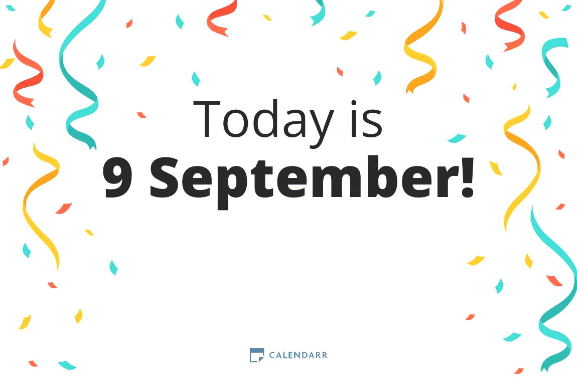 How many days until 9 September - Calendarr