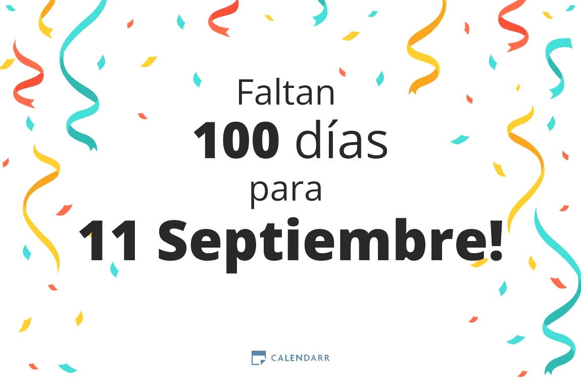 Descubre cuántos días faltan para 11 Septiembre - Calendarr