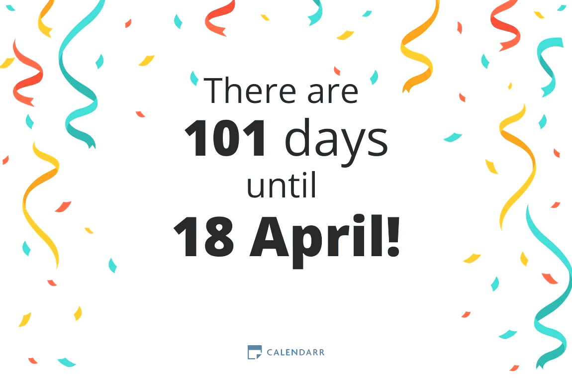 How many days until 18 April - Calendarr