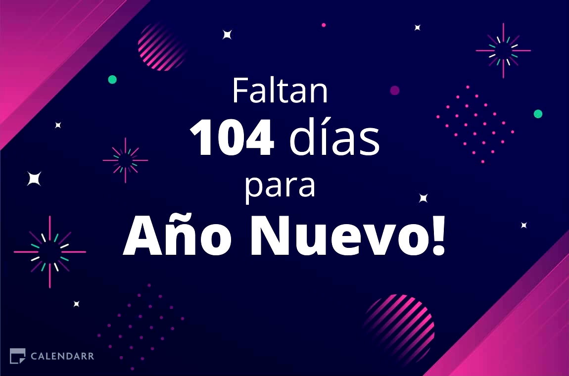 Descubre cuántos días faltan para Año Nuevo - Calendarr