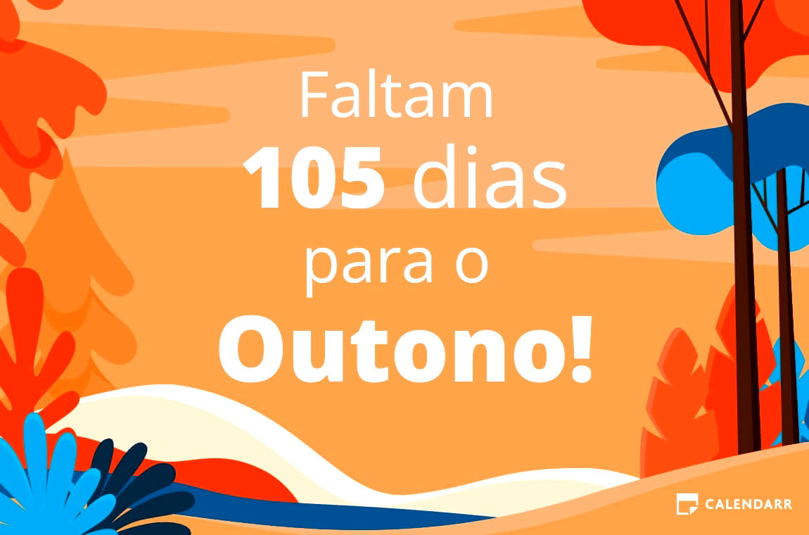 Descobre quantos dias faltam para o Outono - Calendarr