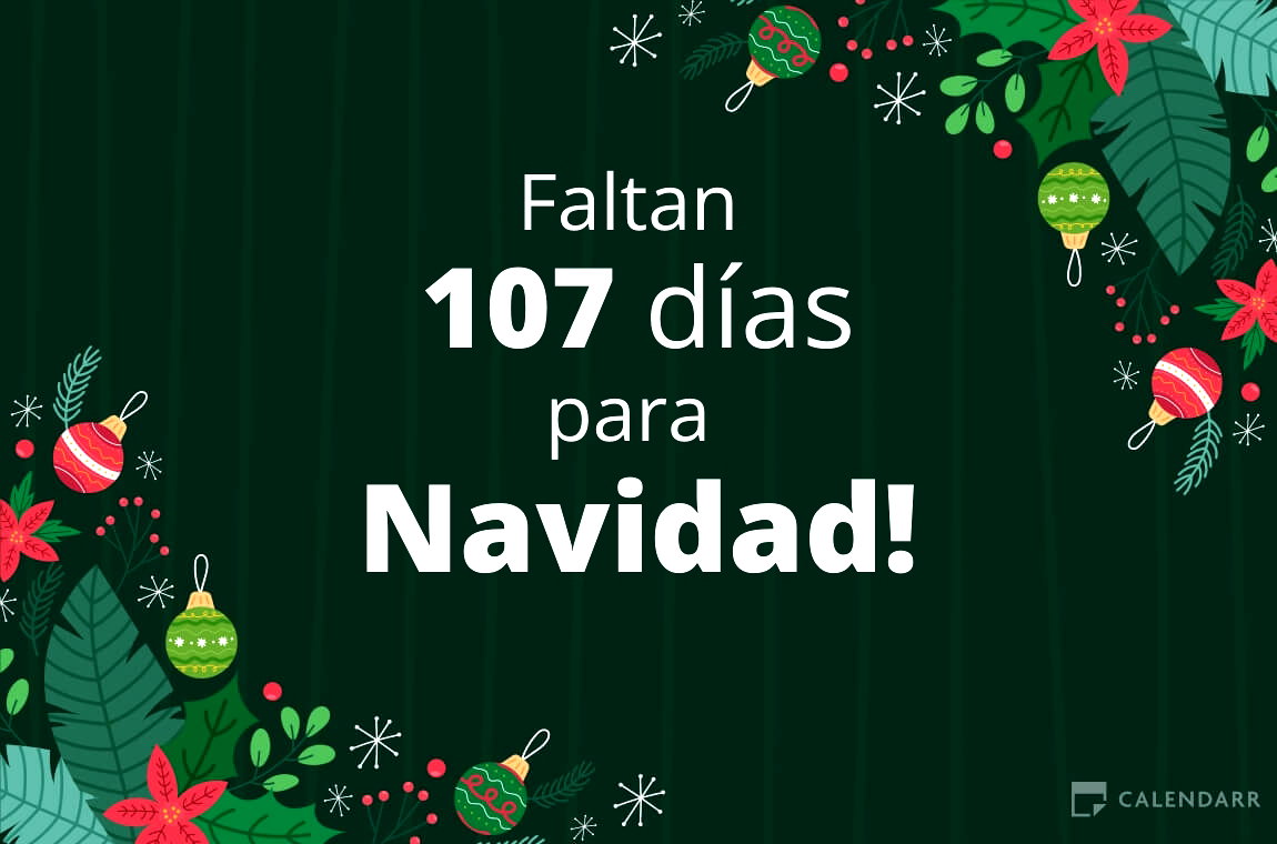 Descubre cuántos días faltan para Navidad - Calendarr