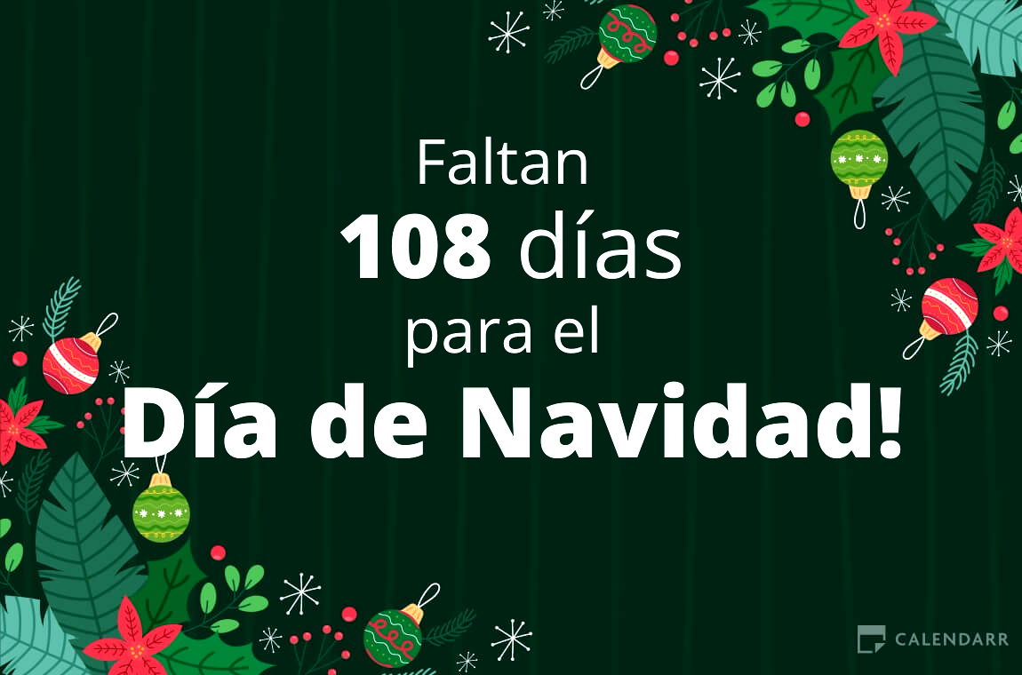 Descubre cuántos días faltan para  el Día de Navidad - Calendarr