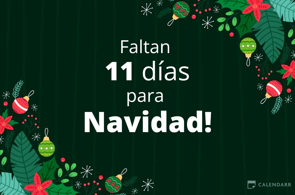 Descubre cuántos días faltan para   Navidad - Calendarr