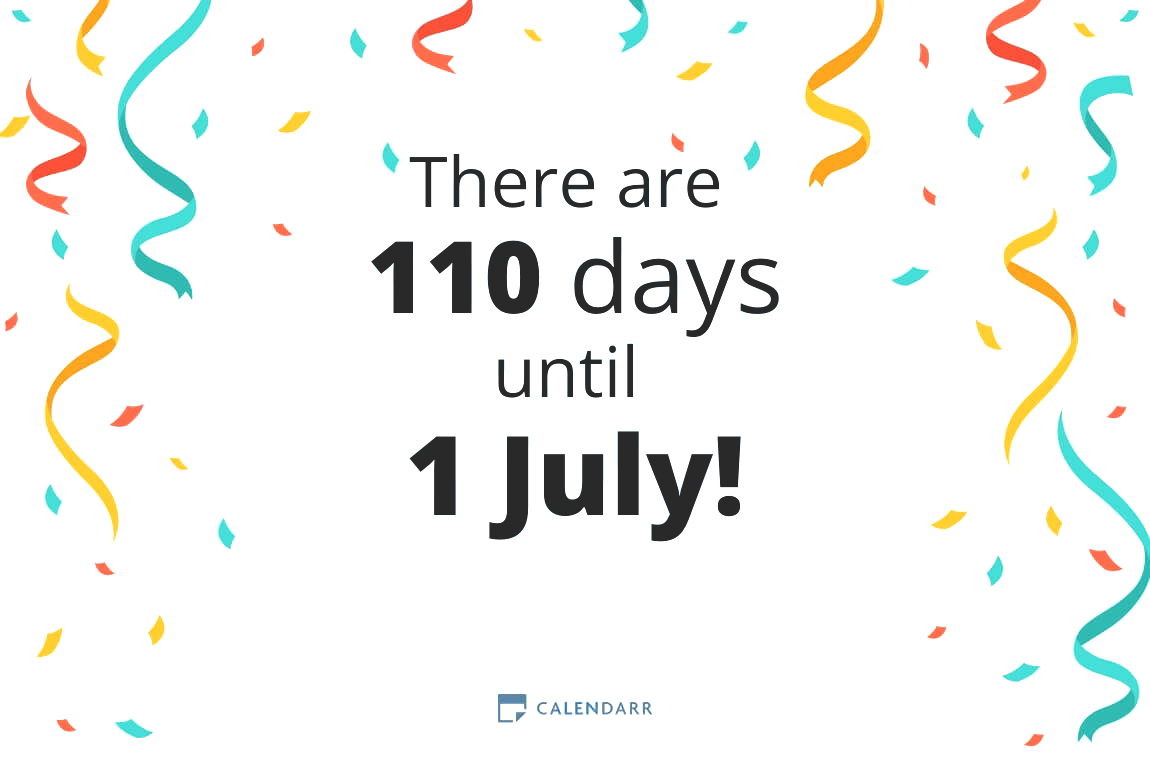 How many days until 1 July - Calendarr