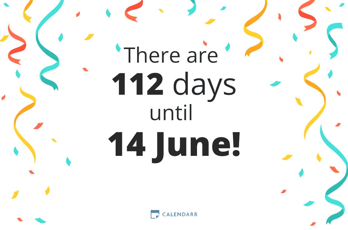 How many days until 14 June - Calendarr