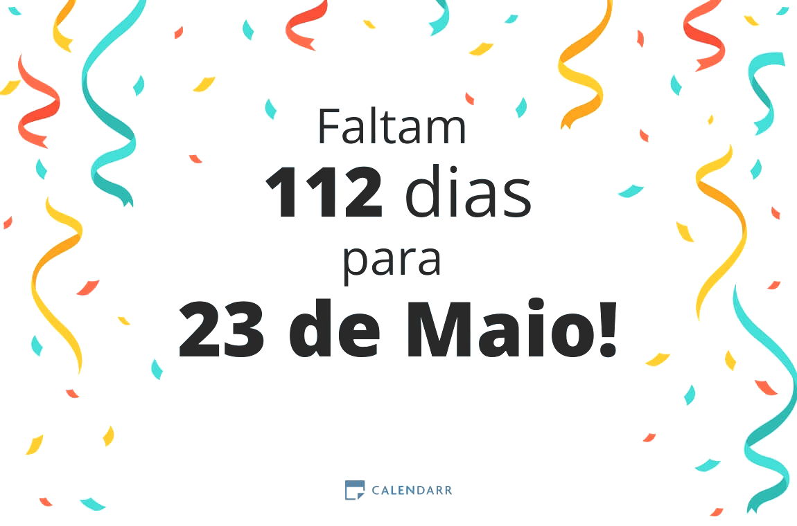 Descobre quantos dias faltam para 23 de Maio - Calendarr