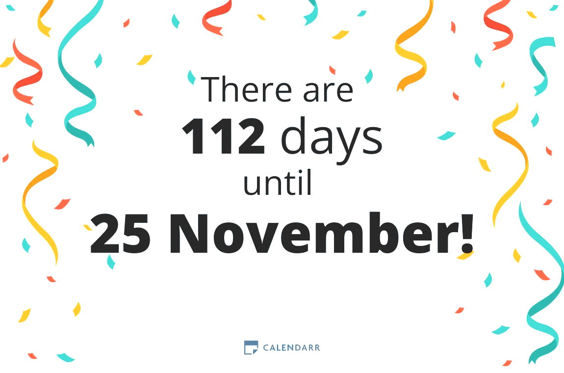 How many days until 25 November - Calendarr
