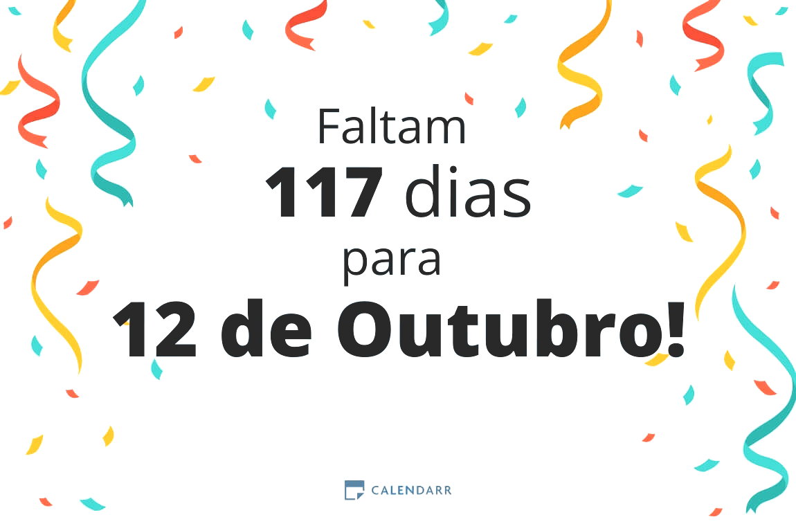 Descobre quantos dias faltam para 12 de Outubro - Calendarr
