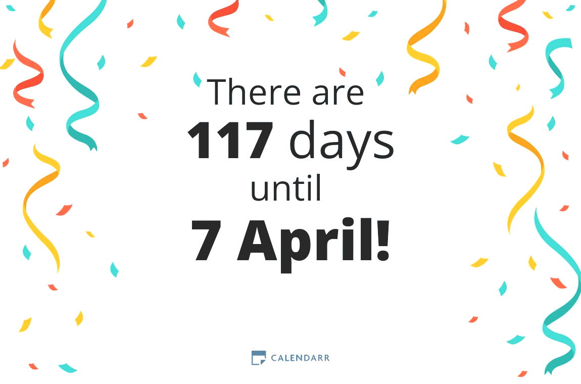 How many days until 7 April - Calendarr