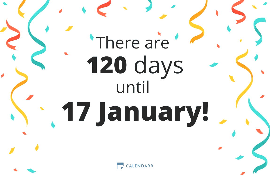 How many days until 17 January Calendarr