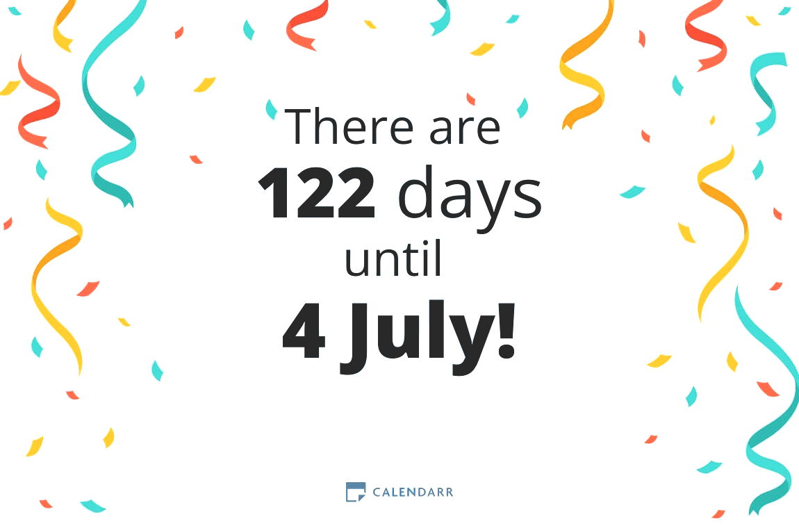 How many days until 4 July - Calendarr