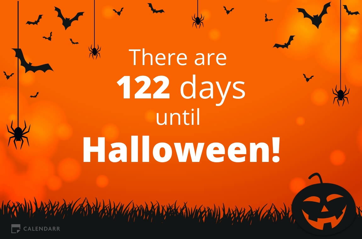How Many Days Until Halloween Calendarr How Many Days Until Halloween Calendarr