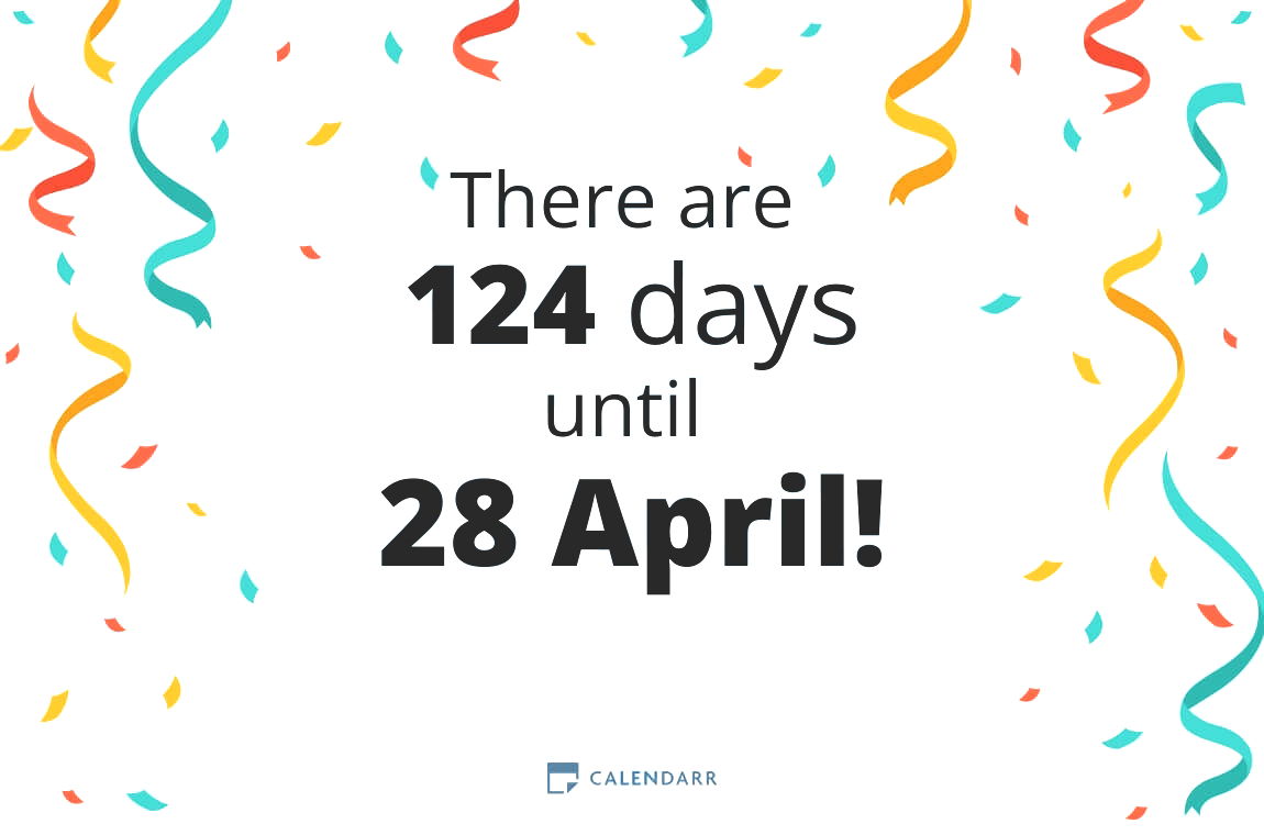 How many days until 28 April - Calendarr