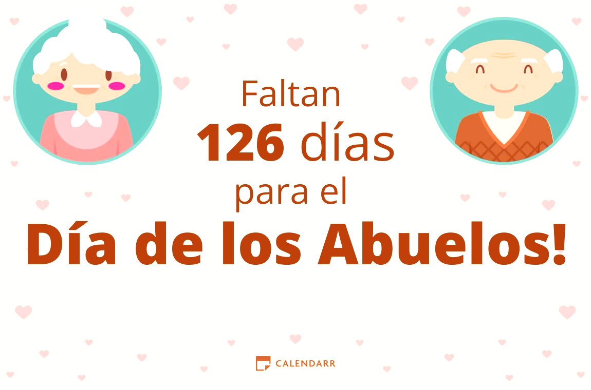 Descubre cuántos días faltan para  el Día de los Abuelos - Calendarr