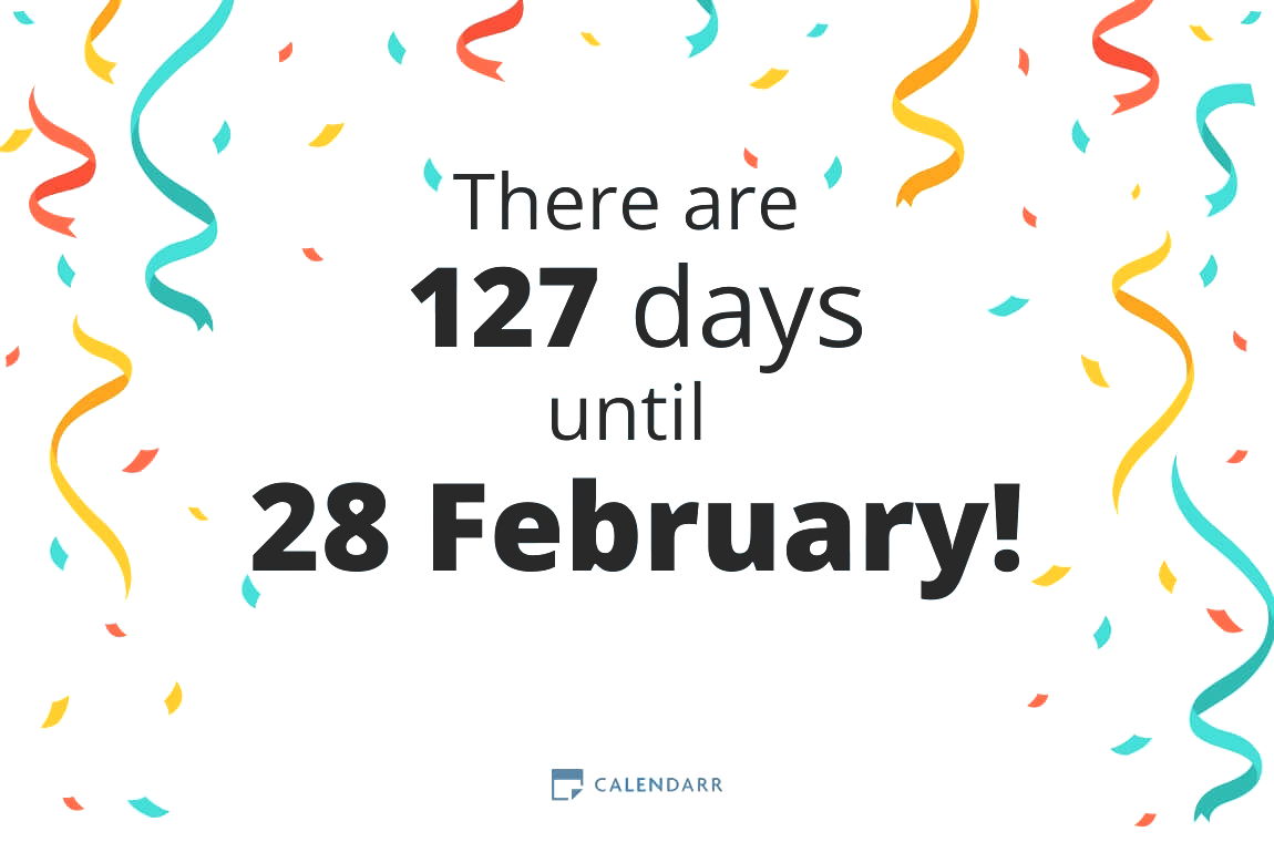 How many days until 28 February - Calendarr