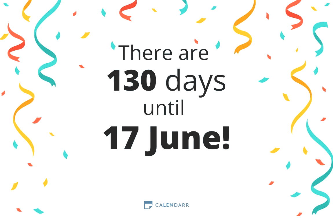 How many days until 17 June - Calendarr