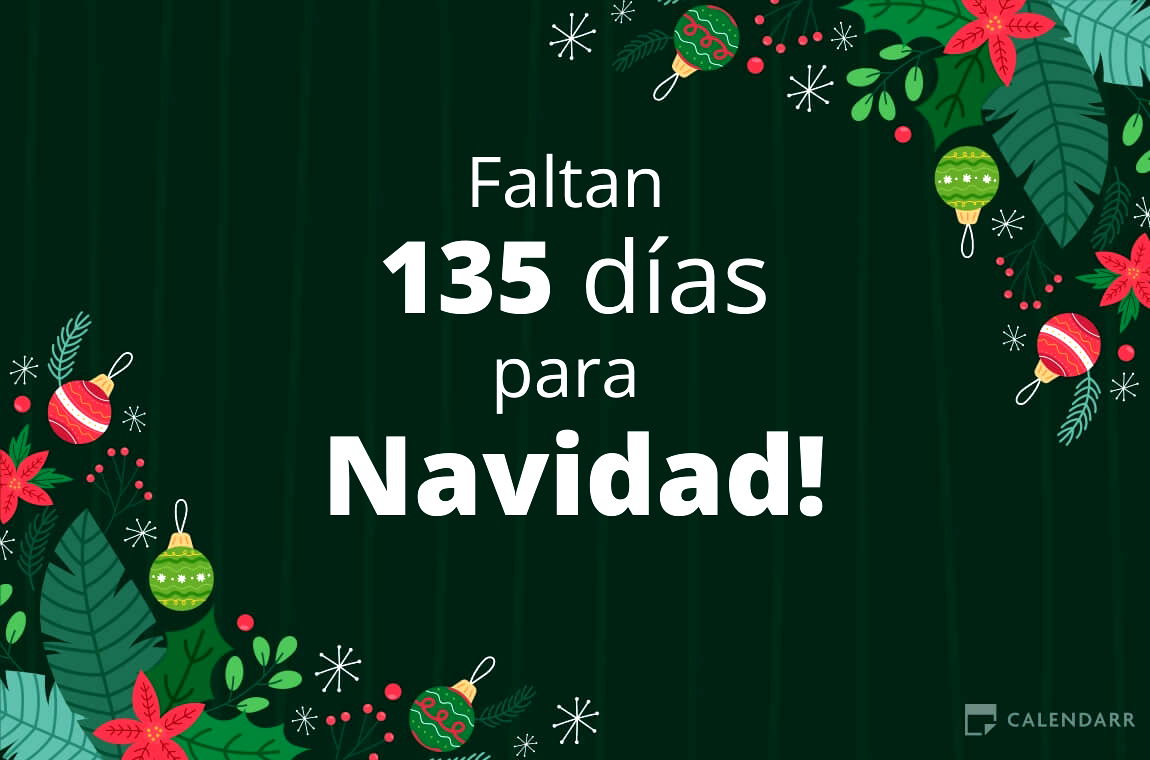 Descubre Cuántos Días Faltan Para Navidad Calendarr 