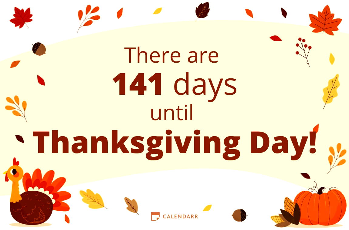How many days until Thanksgiving Day - Calendarr