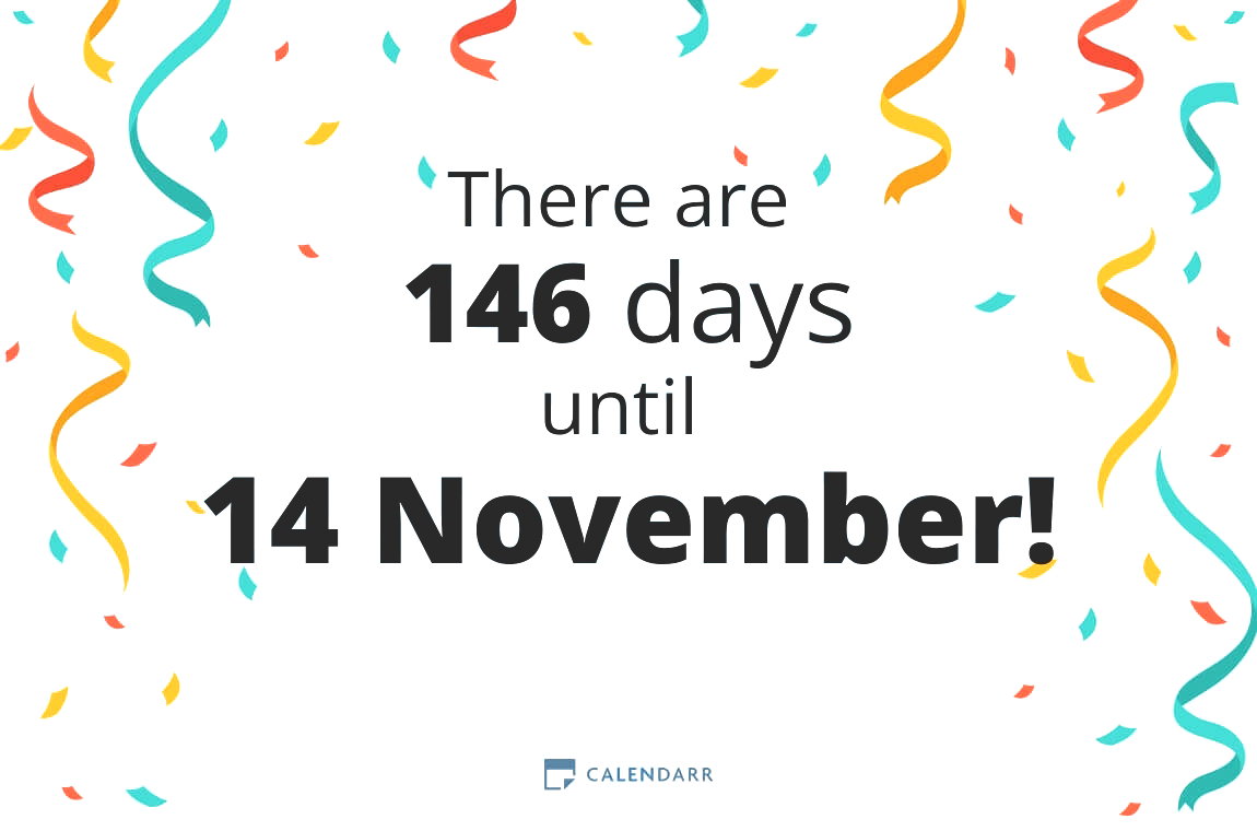 How many days until 14 November - Calendarr