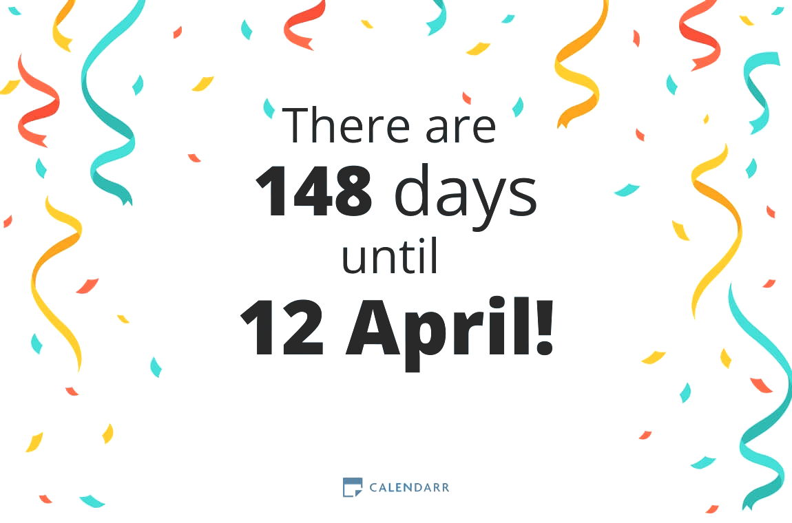 How many days until 12 April - Calendarr