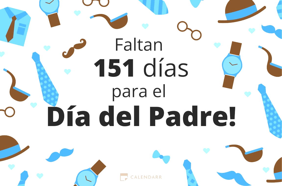 Descubre cuántos días faltan para  el Día del Padre - Calendarr