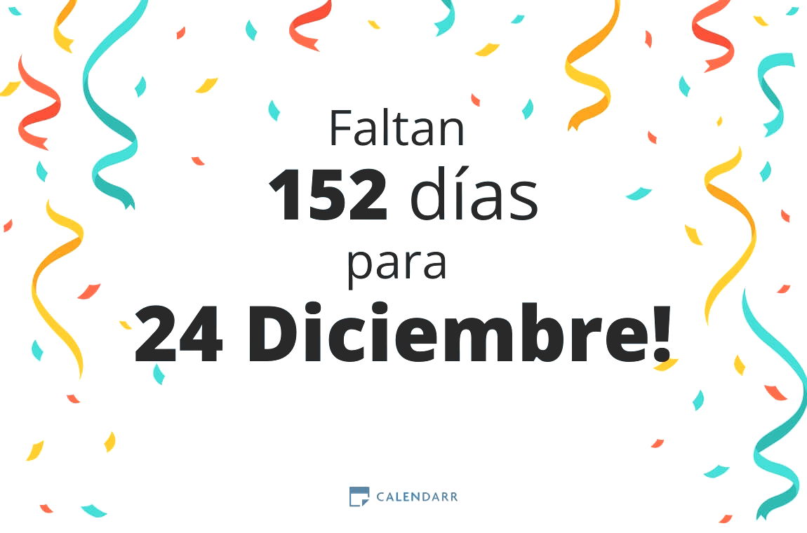Descubre cuántos días faltan para 24 Diciembre - Calendarr