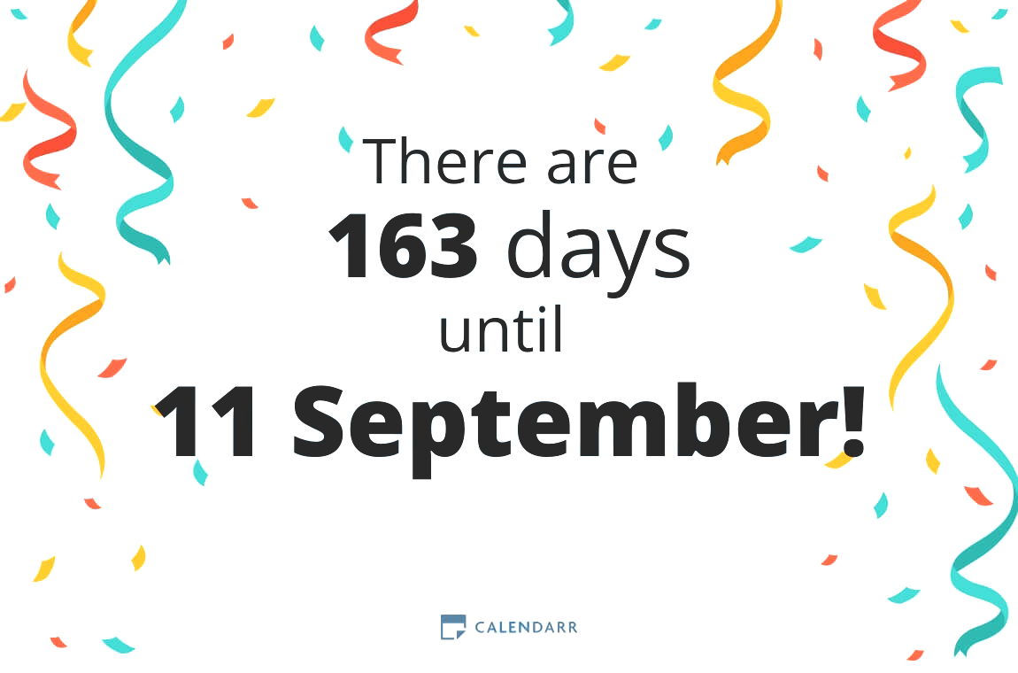 How many days until 11 September - Calendarr