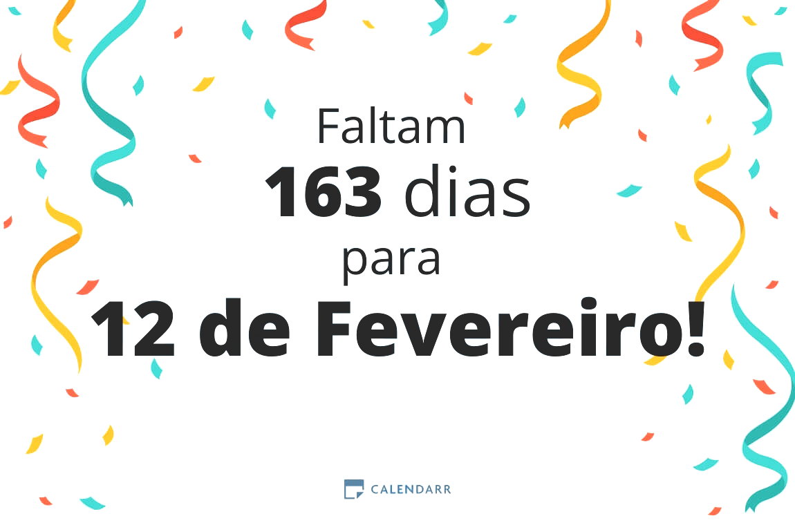 Descobre quantos dias faltam para 12 de Fevereiro - Calendarr